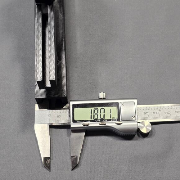 Hydroponic Aquarium Black Light Risers Staggered Extended Dual Tab 18mm Rim Base - Picture 10 of 16